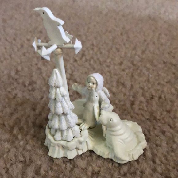 Department 56 Snowbabies “Will it snow today?” - Picture 1 of 6